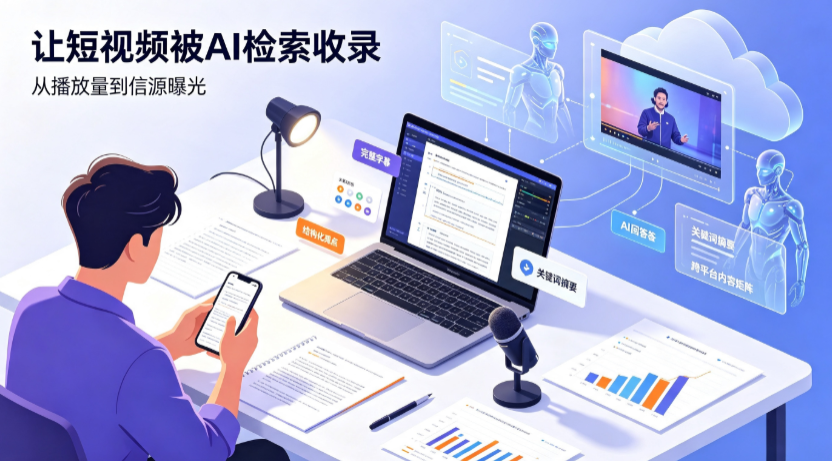 江山市短视频创作者新必修课：吃透 GEO 优化，让抖音内容被豆包、DeepSeek、元宝智能体收录